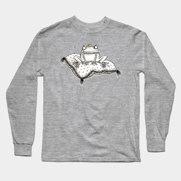 Frosch Prince Long Sleeve T-Shirt by JunieMond